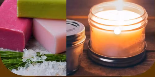 Workshop: Botanical Soaps & Candles By Beeswax Babe!