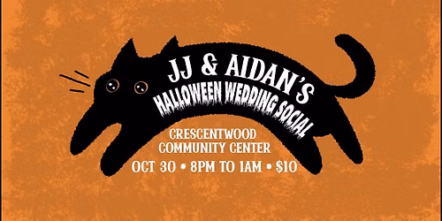 Aidan & JJ's Halloween Wedding Social