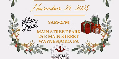 Small Business Saturday Outdoor Market
