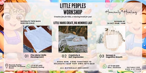 Little People's Decorate a Tote Bag Workshop 