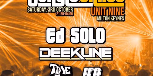 Jungle Cakes Milton Keynes - Ed Solo, Deekline & More