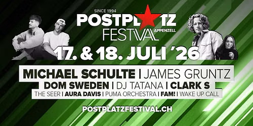 30. Postplatz Festival Appenzell