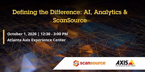 Defining the Difference: AI, Analytics & ScanSource