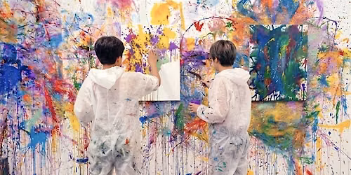 Splash Extreme Painting Bcn: Paint with Balloons, Water Guns, Boxing Gloves