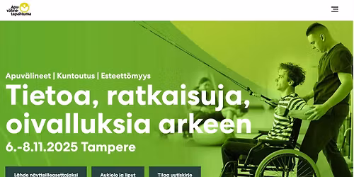 Apuv\u00e4linemessut Tampereella