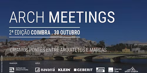 2\u00aa edi\u00e7\u00e3o Arch Meetings Coimbra