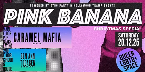 PINK BANANA I Sa 20.12.2025 I Resi Club N\u00fcrnberg