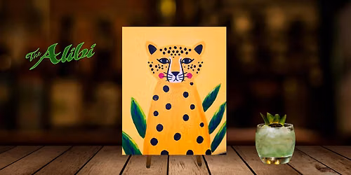 Leopard Paint & Sip at The Alibi