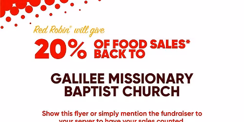 Red Robin Fundraiser