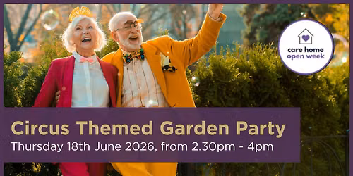 Circus Themed Garden Party