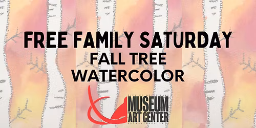 Free Family Saturday: Fall Tree Watercolor Resist