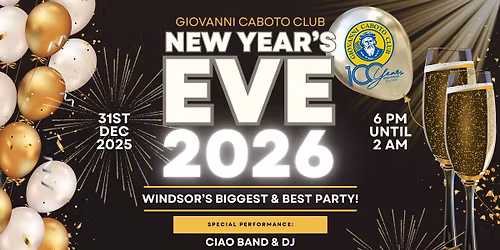 GCC New Year's Eve Party!