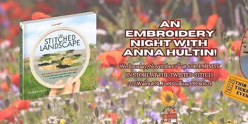 An Embroidery Night with Anna Hultin!