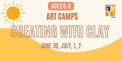 Copy of SUMMER ART CAMP: Creating with Clay (ages 9-15)