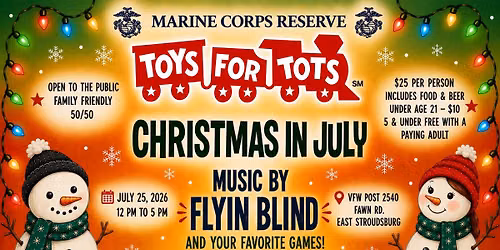 Monroe County Toys for Tots 4th Annual Christmas in July