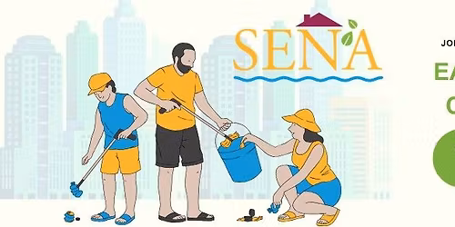 Earth Day Cleanup along E 42nd St