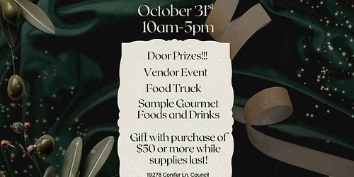 Holiday Open House & Vendor Event