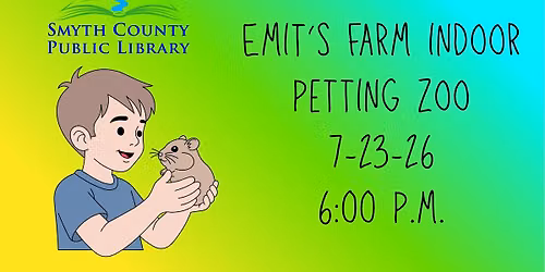 Free Family Fun Night # 7: Emit's Farm Indoor Petting Zoo