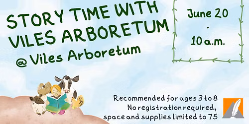 Summer Reading: Story Time with Viles Arboretum @ Viles Arboretum
