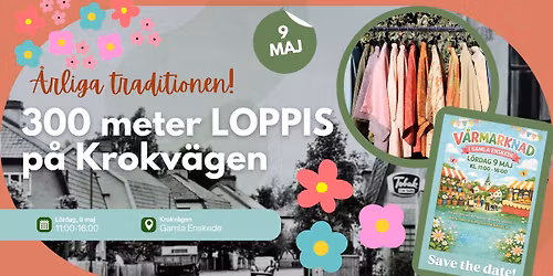 300 meter LOPPIS p\u00e5 Krokv\u00e4gen 3-35 via Genv\u00e4gen i Gamla Enskede