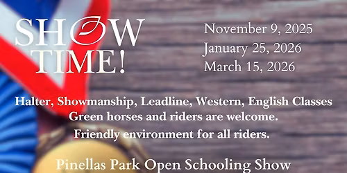 Pinellas Park Open Schooling Show Series