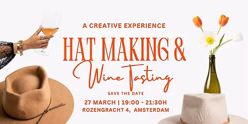 Hat Making & Wine (Creative Workshop in Spanish )