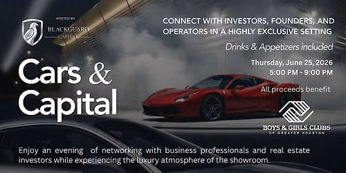 Cars & Capital Premier Networking Event