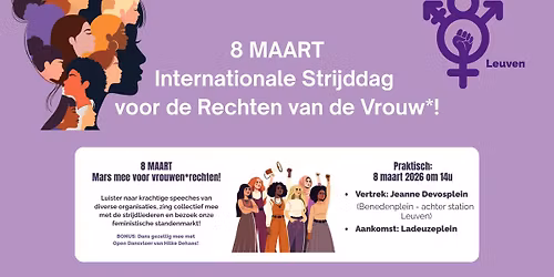 Vrouwen*rechten manifestatie