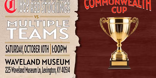 1869 Cincinnati Red Stockings-Commonwealth Cup