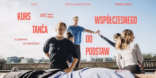 Wakacyjny kurs ta\u0144ca wsp\u00f3\u0142czesnego od podstaw - Grupa START