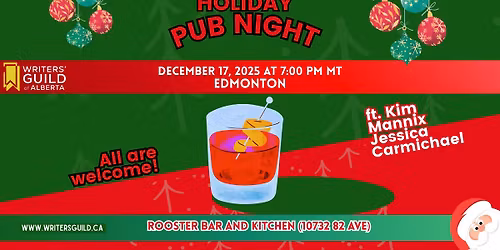 WGA Holiday Party & Pub Night (Edmonton)