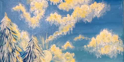 \u2728 Merry & Bright Holiday Season Savings! - Winterscape Canvas Paint & Sip Class