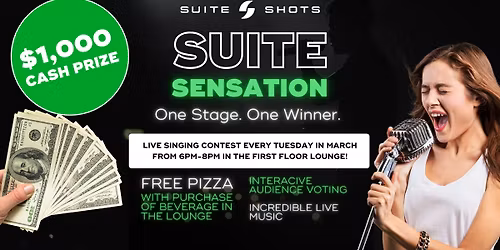 Suite Sensation LIVE MUSIC COMPETITION!
