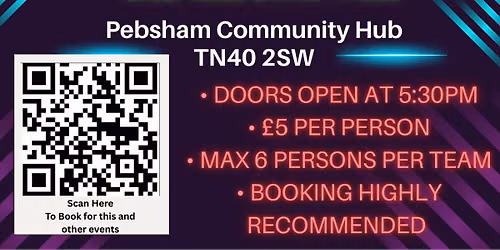 Pebsham Community Hub Quiz Night