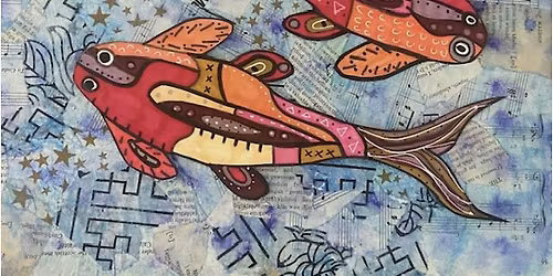 Rip and Stick: Let\u2019s Create a Koi Collage!