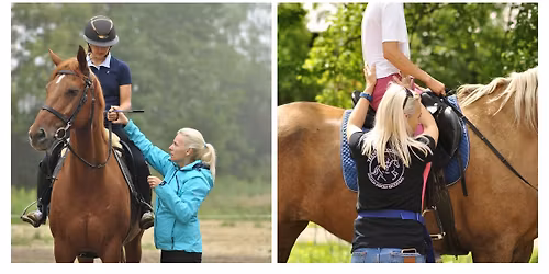 Szkolenie z Natali\u0105 Jasick\u0105 - Krugio\u0142k\u0105- treningi dosiadowe i praca z cia\u0142em je\u017ad\u017aca 