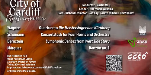 City of Cardiff Philharmonia Concert - October 3, 2026