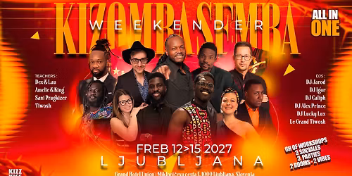 KIZOMBA SEMBA WEEKENDER - LJUBLJANA