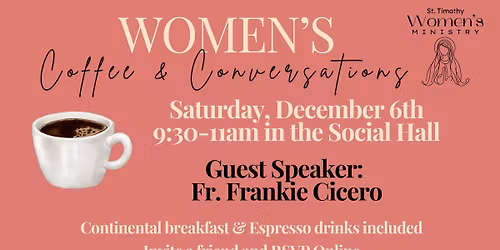 Women's Coffee & Conversations