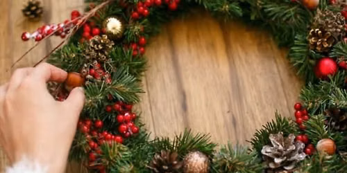 Fresh Holiday Wreath