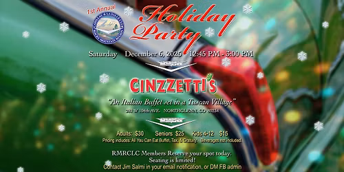 RMCLC HOLIDAY PARTY