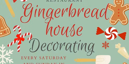 Family Gingerbread House Making