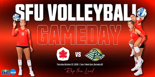 SFU Volleyball vs. University of Alaska Anchorage - Pink Night!