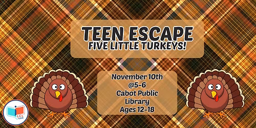 Teen Escape Room (Ages 12-18)
