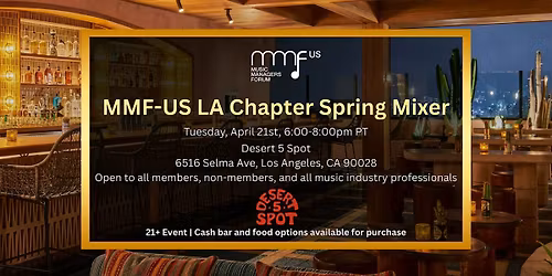 MMF-US LA Chapter Spring Mixer
