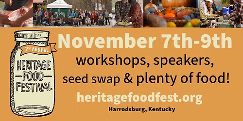 Heritage Food Fest "Preserving the Future"