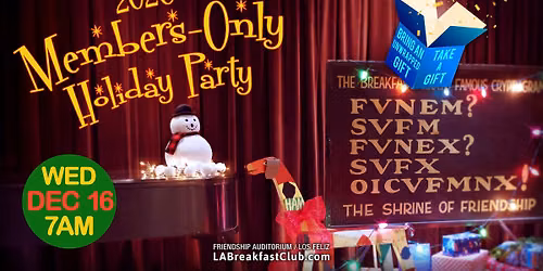 Members-Only Holiday Party 2026
