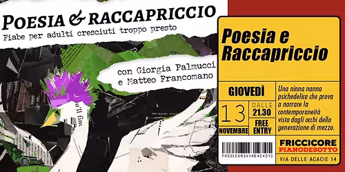 Poesia E Raccapriccio@Friccicore