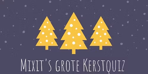 Mixit's Grote Kerstquiz 2025