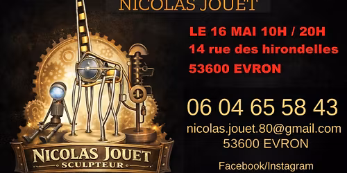 Portes ouvertes parc et sculptures Nicolas Jouet 